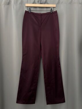 HUGO Hugo Boss Plum Satin Pants